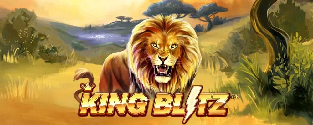 Ігровий екран Buffalo Blitz II з елементами бонусної функції.