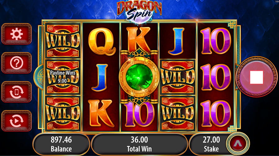 Один із бонусних режимів Free Spins у Dragon Spin.