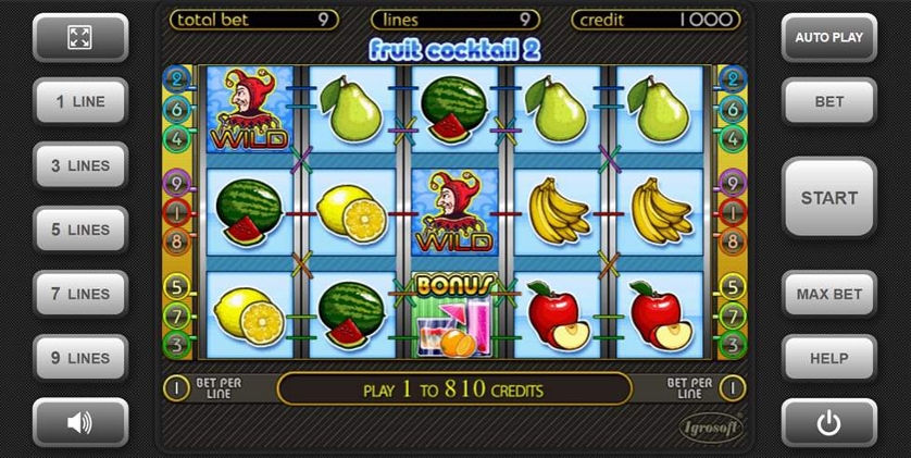Gameplay de Fruit Cocktail 2 - Igrosoft