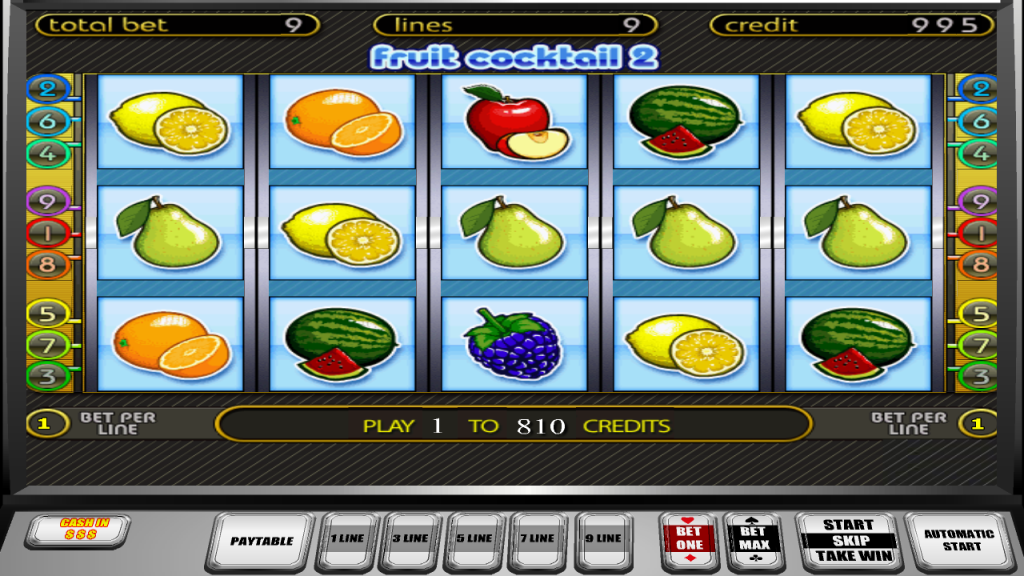 Gameplay de Fruit Cocktail 2 - Igrosoft