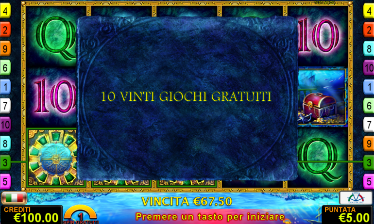 Free Games у Lord of the Ocean зі спеціальним розширюваним символом.