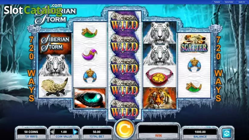 Free Spins у Siberian Storm із MultiWay Xtra.