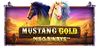 Ігрове поле Mustang Gold Megaways від Pragmatic Play з кіньми, Money Symbols та джекпотами