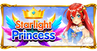 Ігрове поле Starlight Princess від Pragmatic Play з кольоровими символами та принцесою