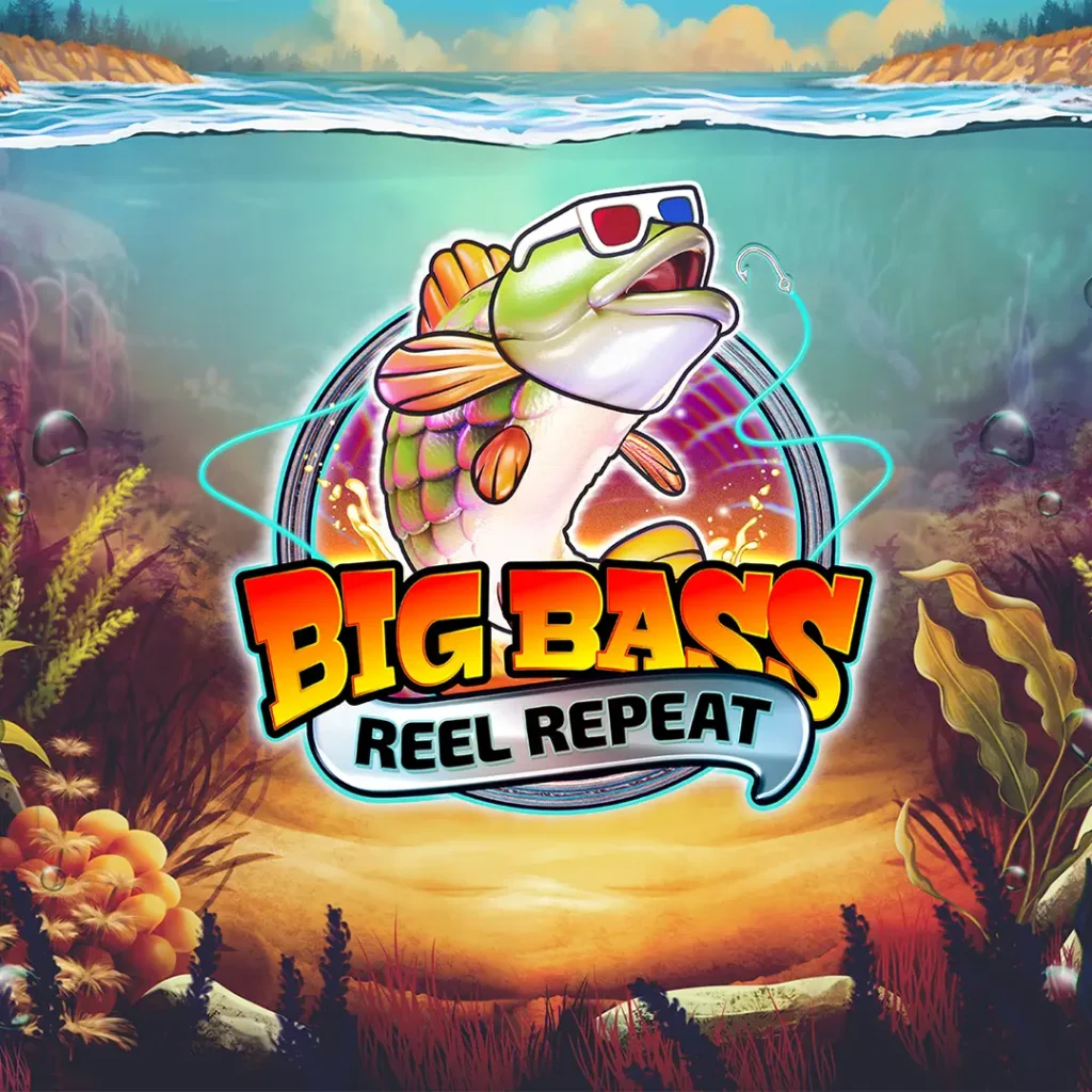 Big Bass Reel Repeat: риба в окулярах з логотипом