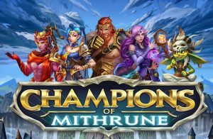Обкладинка гри Champions of Mithrune від Play’n GO