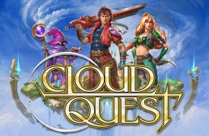 Обкладинка Cloud Quest з лицарем і магічними героями