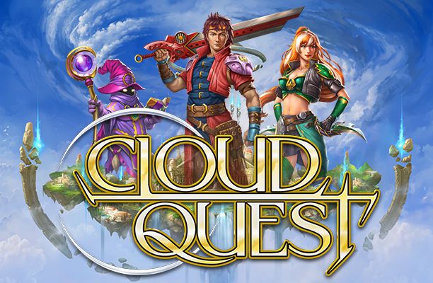 Обкладинка Cloud Quest з лицарем і магічними героями