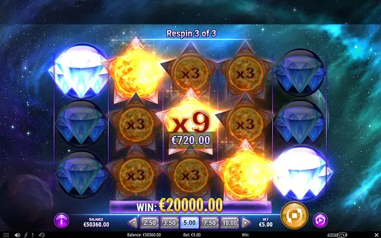 Ігрове поле Crystal Sun від Play’n GO
