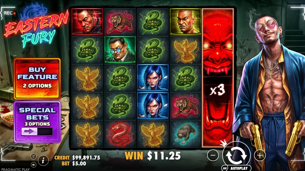 Eastern Fury: Expanding Wild x3