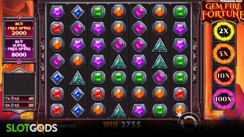 Знімок Gem Fire Fortune Slot - Screenshot