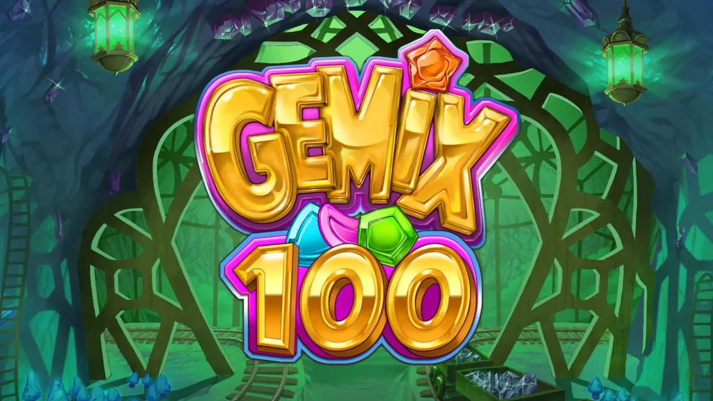 Gemix 100: офіційний логотип на фоні чарівних шахт