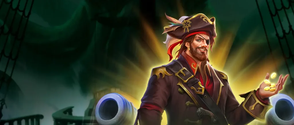 Jolly Roger Wild Kraken slot cover from exact-title page