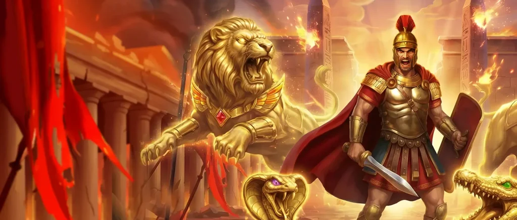Legion Gold and the Throne of Dead slot cover from exact-title page