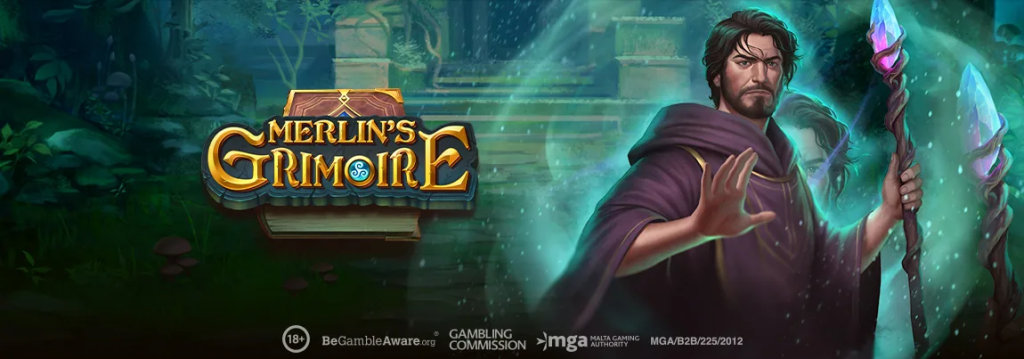 Зображення Merlin's Grimoire зі сторінки, що описує цю гру