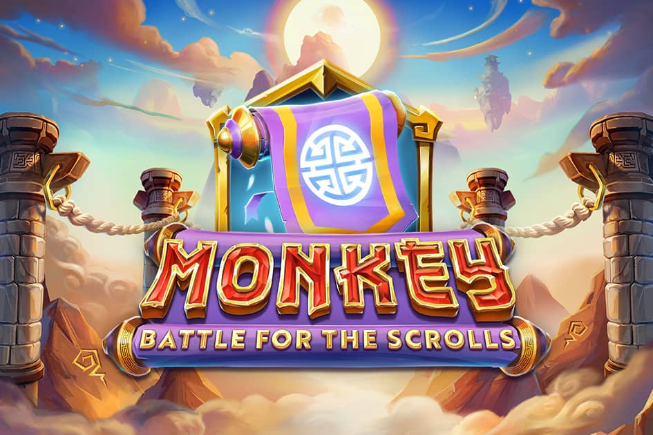 Обкладинка гри Monkey: Battle for the Scrolls від Play’n GO