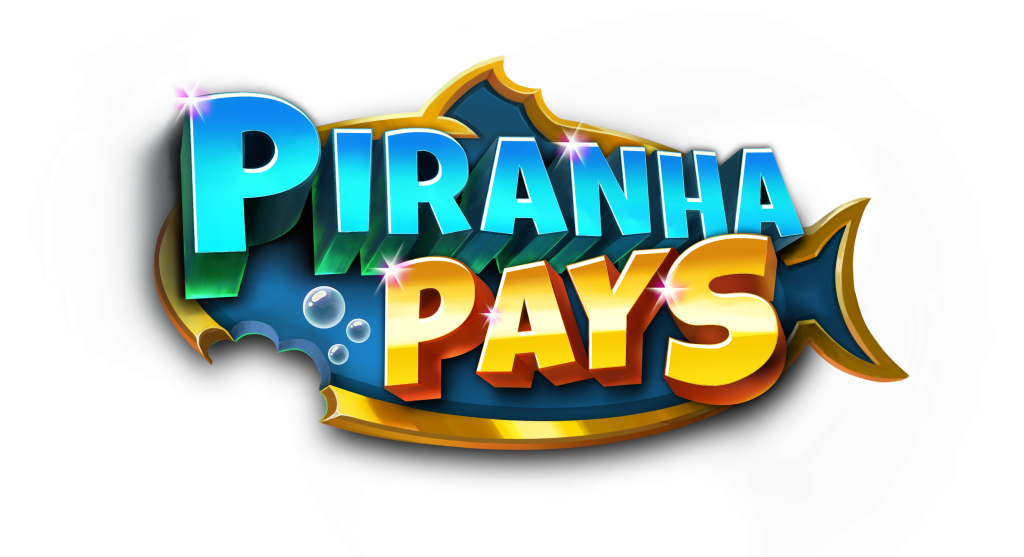 Логотип Piranha Pays із назвою гри