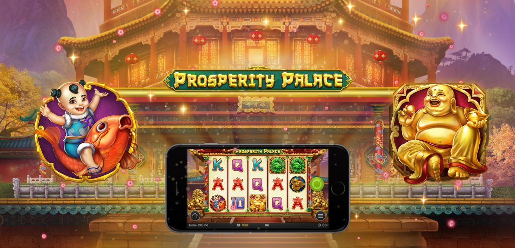 Обкладинка Prosperity Palace зі східним палацом та Буддою