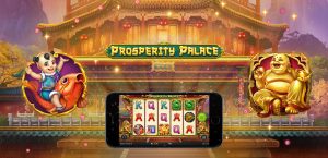Обкладинка Prosperity Palace зі східним палацом та Буддою