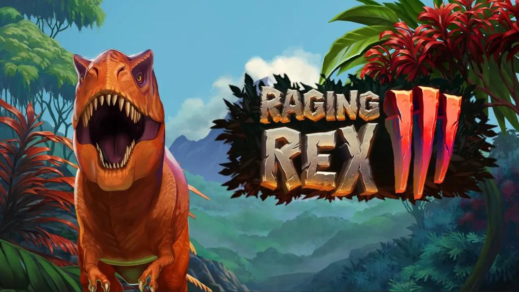 Raging Rex 3: оригінальна обкладинка з динозавром Rex