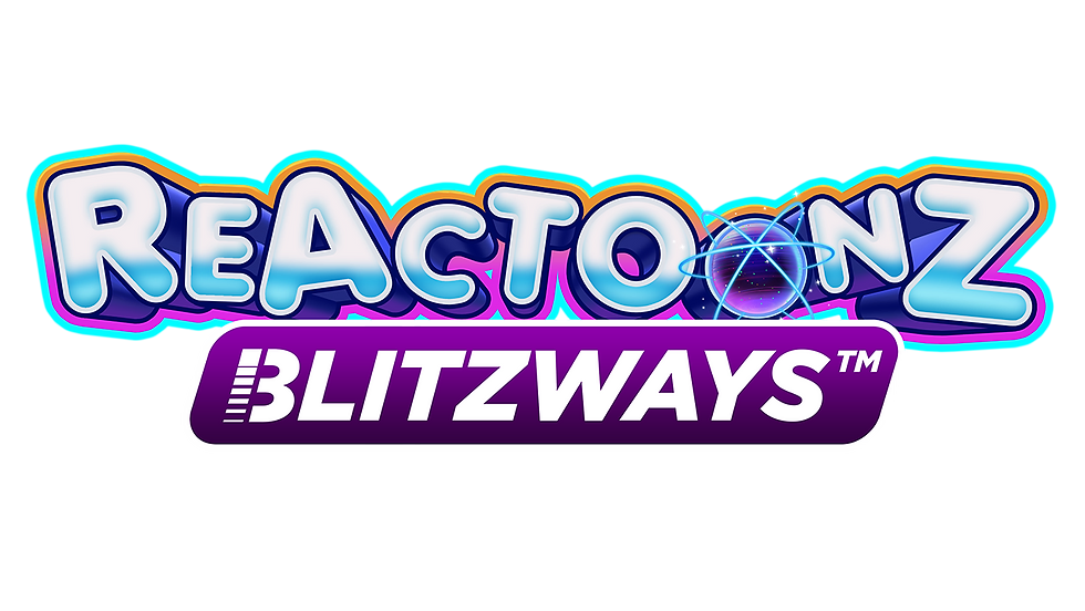 Reactoonz Blitzways - логотип нової версії