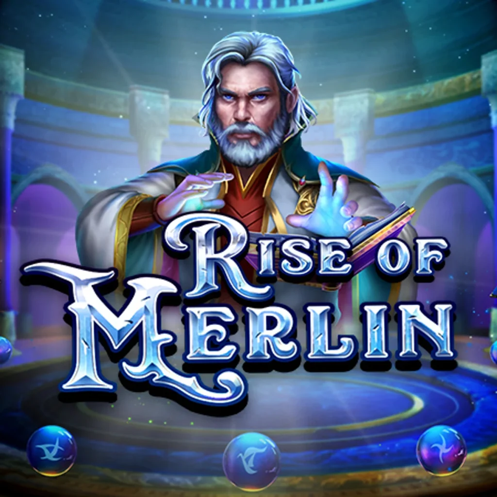 Обкладинка ігрового автомата Rise of Merlin