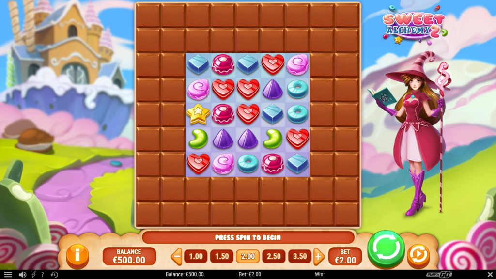 Ігровий екран Sweet Alchemy 2 від Play’n GO