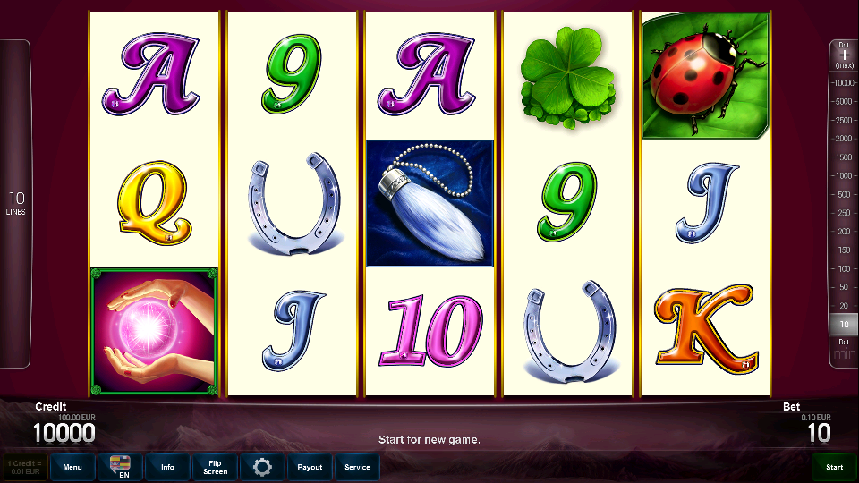 Знімок екрана Lucky Lady's Charm deluxe від NOVOMATIC