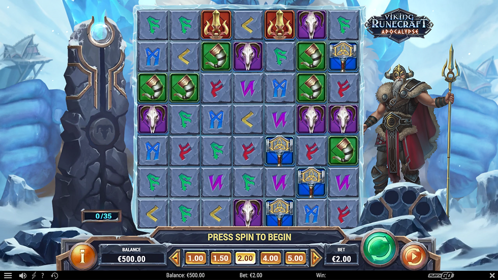 Viking Runecraft Apocalypse: сітка 7 на 7 і рунічні камені