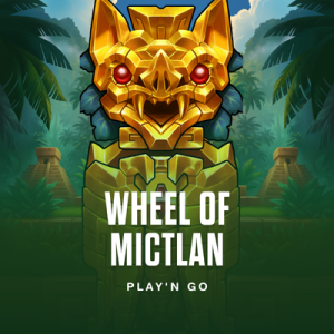 Обкладинка Wheel of Mictlan з назвою гри на тотемі